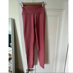 Peloton Solid Flex Legging Pink size med NWT